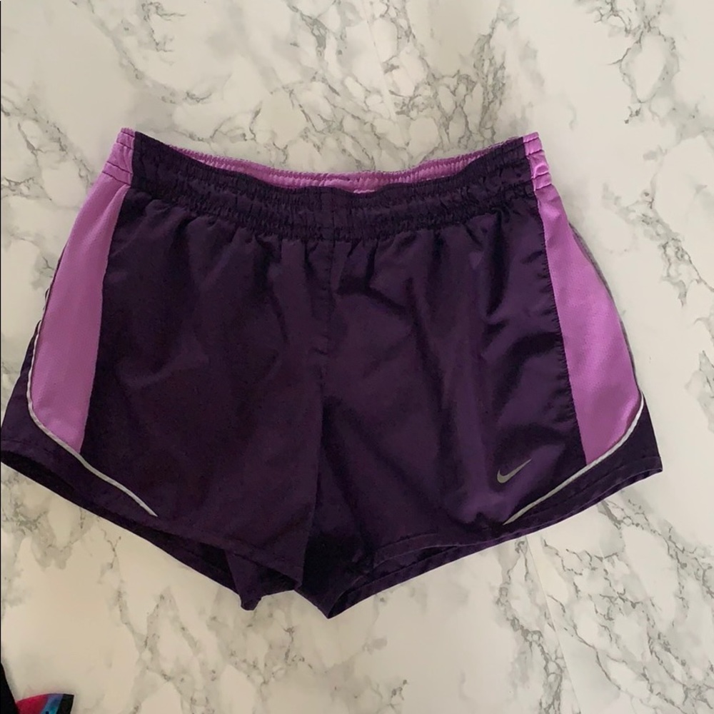 Nike purple shorts